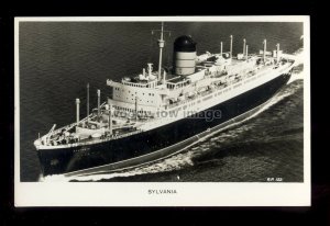 LS1770 - Cunard Liner - Sylvania at Liverpool- postcard