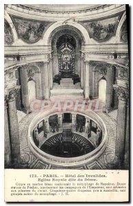 Postcard Old Paris Hotel des Invalides called Royal Church Dome
