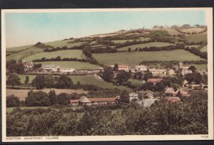 Somerset Postcard - Wootton Courtenay Village     A9911