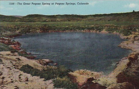 The Great Pagosa Spring At Pagosa Springs Colorado