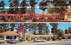 Santee South Carolina Motor Court Multiview Vintage Postcard K49629
