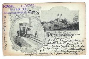 1904(?) Austria Postcard - Greetings From Postlingberg (s23)