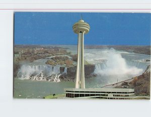 Postcard Skylon, Niagara International Centre, Niagara Falls, Canada