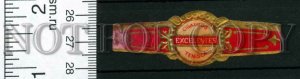 266972 TENISCA Excelentes Vintage embossed cigar label