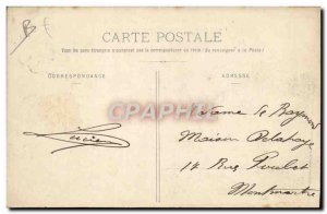 Old Postcard Aviation Zeppelin Airship Lebaudy The Camp of Chalons