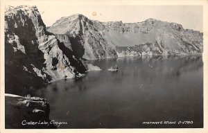 Crater Lake Real Photo - Crater Lake, Oregon OR  