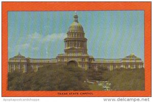 The Texas State Capitol At Austin Texas