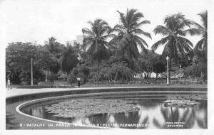 Recife Brazil Pernambuco Park Real Photo Antique Postcard J80765