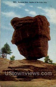 Balanced Rock, Garden of the Gods - Colorado Springs s, Colorado CO  