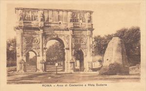 Italy Roma Rome Arco di Costantino e Meta Sudante