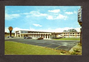 AL Carousel Motel Restaurant Dothan Alabama Postcard