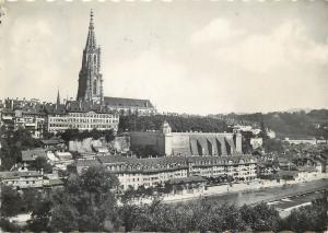 Switzerland Bern Munster und Plattform 1951