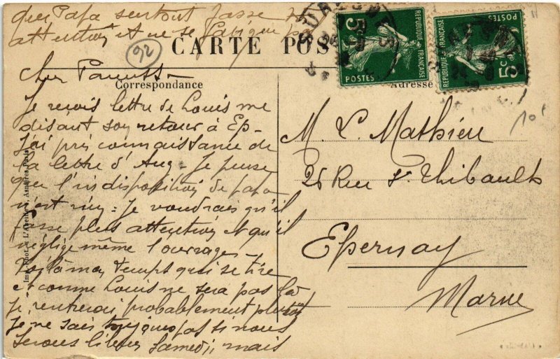 CPA Suresnes Le Pont (1314928)