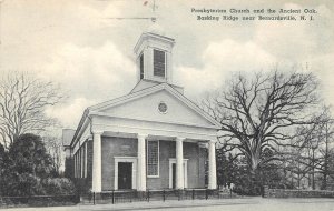 Bernardsville New Jersey Presbyterian Church & Ancient Oaks, Basking Ridge, B/W