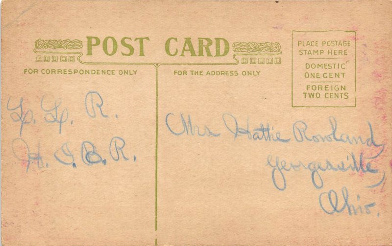 Hot Air Shots c1910 Comic Postcrd I'm Yours Until Niagara, Falls.