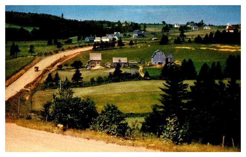 Postcard FARM SCENE State of Prince Edward Island PE AR3630