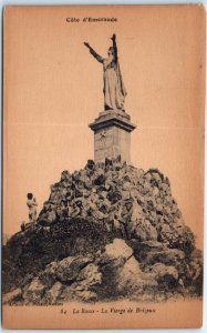 Postcard - The Virgin of Brizeux, La Rance - France