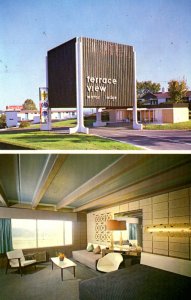 Knoxville, Tennessee - The Terrace View Motor Lodge - on Kingston Pike - c1960