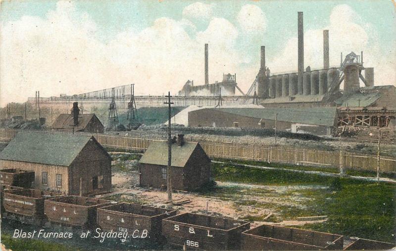 Blast Furnace at Sydney industry