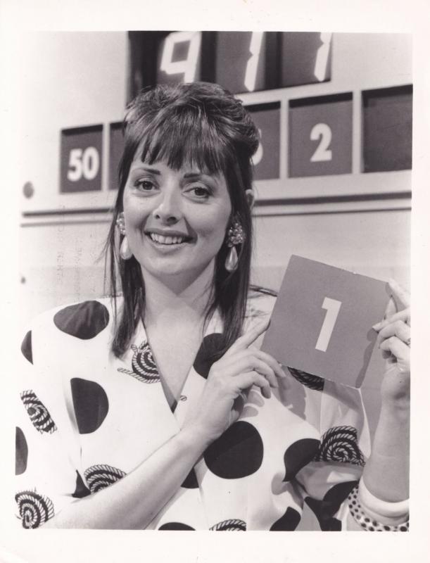 Carol Vorderman Official Large 1980s Countdown TV Show Photo