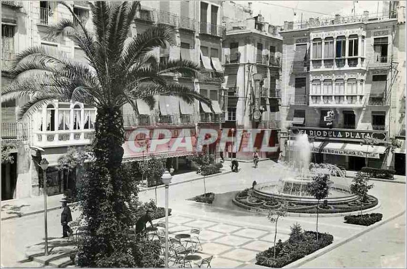 Postcard Modern Murcia Place of Flowers