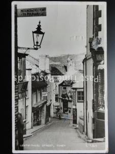 c1957 RP - FOWEY, LOSTWITHIEL STREET (poor condition)