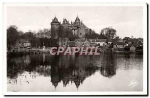 Postcard Modern Combourg Chateau and L & # 39Etang