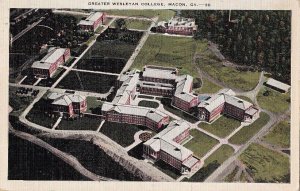 Postcard Greater Wesleyan College Macon GA