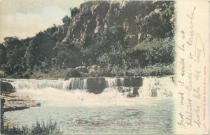 Lot 2 early postcards Transvaal sceneries Boven waterfall Oliphant river