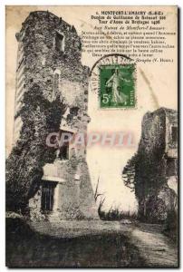 Montfort l & # 39amaury Old Postcard Dungeon William of Hainault 996 Tower & ...
