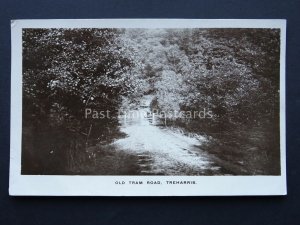 South Wales Glamorgan TREHARRIS Old Tram Road c1912 RP Postcard by James Jones