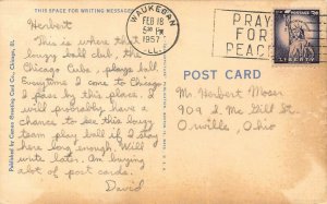 LP49 Chicago Illinois Postcard Wrigley Field Baseball Stadium