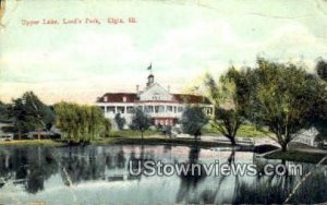 Upper Lake, Lord's Park - Elgin, Illinois IL  