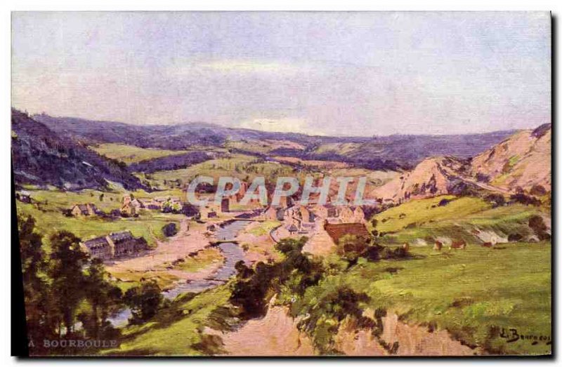 Old Postcard La Bourboule