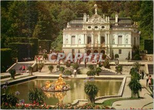 Modern Postcard Royal castle Linderhof