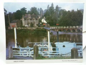 Arley Ferry Worcestershire Vintage Postcard Photo by Naunton Beauchamp WI