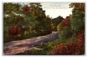 Road to Quaker Mill Tecumseh Michigan MI 1909 DB Postcard R23