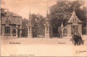 Netherlands Rotterdam Diergaarde Vintage Postcard 04.11