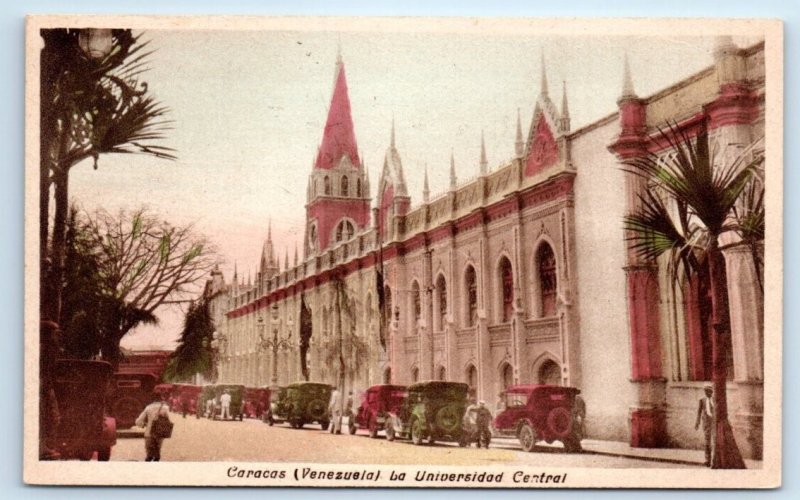 La Universidad Central CARACAS VENEZUELA Postcard