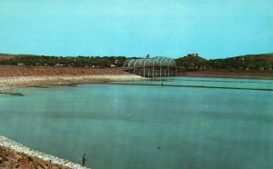 Vintage Postcard Missouri River Bridge From West Chamberlain South Dakota SD