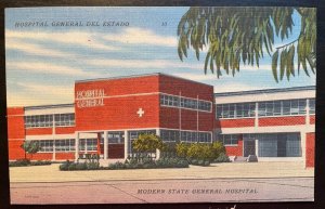 Vintage Postcard 1930-1945 State General Hospital, Hermosillo, Sonora, NM