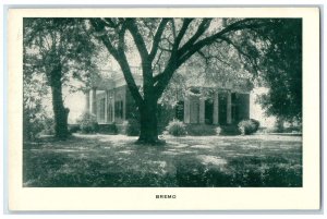 c1940's Bremo Designed From General Hartwell Cocke Fluvanna County VA Postcard