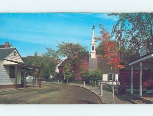 Pre-1980 CHURCH SCENE Mystic - Near Groton & Stonington Connecticut CT AD1431