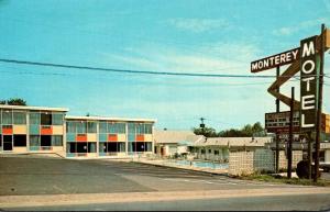 Tennessee Nashville The Monterey Motel & Restaurant 1972