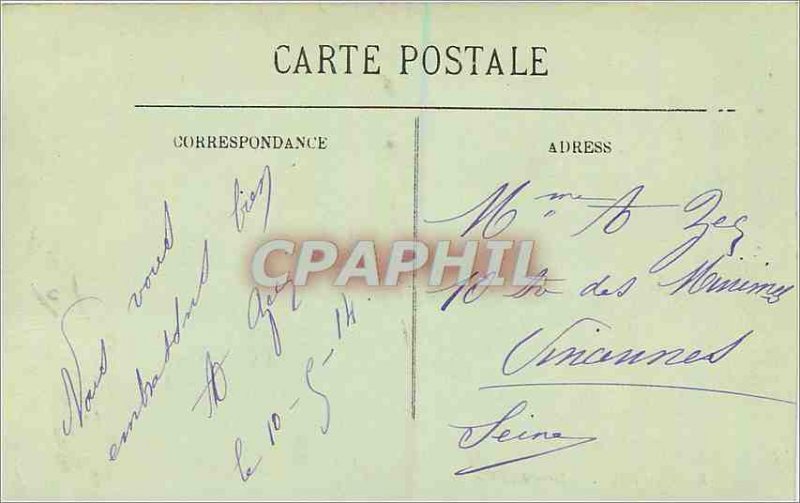 Old Postcard Berck Beach Beach Scene