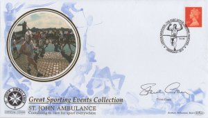 Steve Cram Athletics St John Ambulance Rare Hand Signed FDC