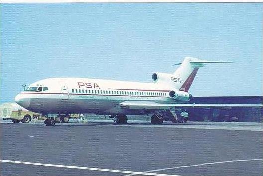 PACIFIC SOUTHWEST AIRLINES BOEING 727