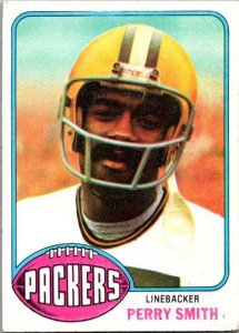 1976 Topps Football Card Perry Smith Green Bay Packers sk4345