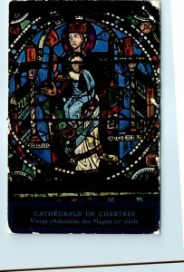 M-26806 Virgin Adoration of the Magi Chartres Cathedral Chartres France