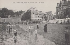 St Servan Plage Des Fours A Chaux Antique French Postcard
